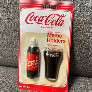1994 Coca Cola Magnet Memo Holders